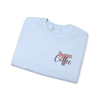 Donut and Coffee Unisex Sweatshirt