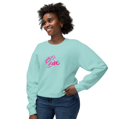 Boss Babe Lightweight Crewneck Sweatshirt