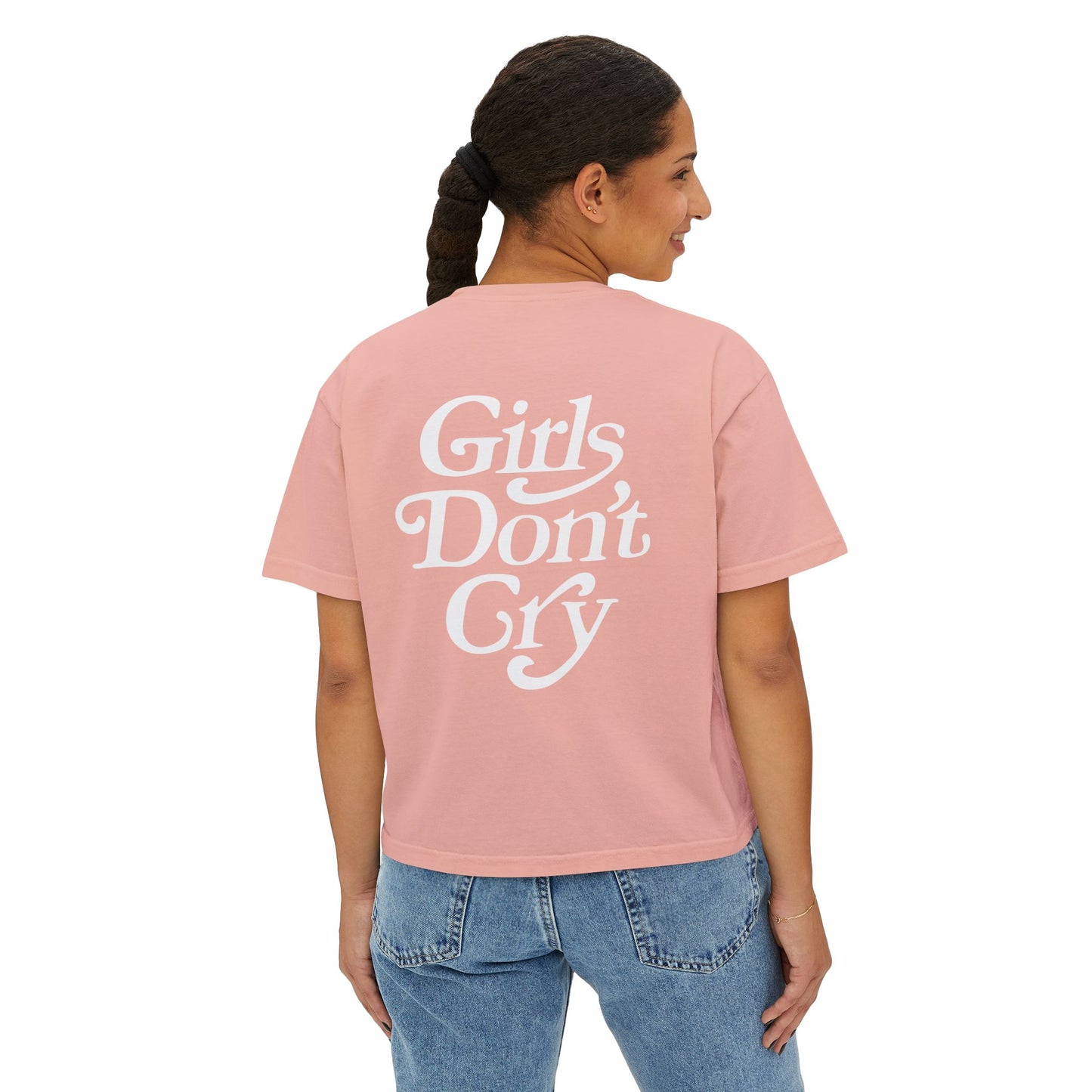 Boxy Tee Girls Don't Cry T-Shirt