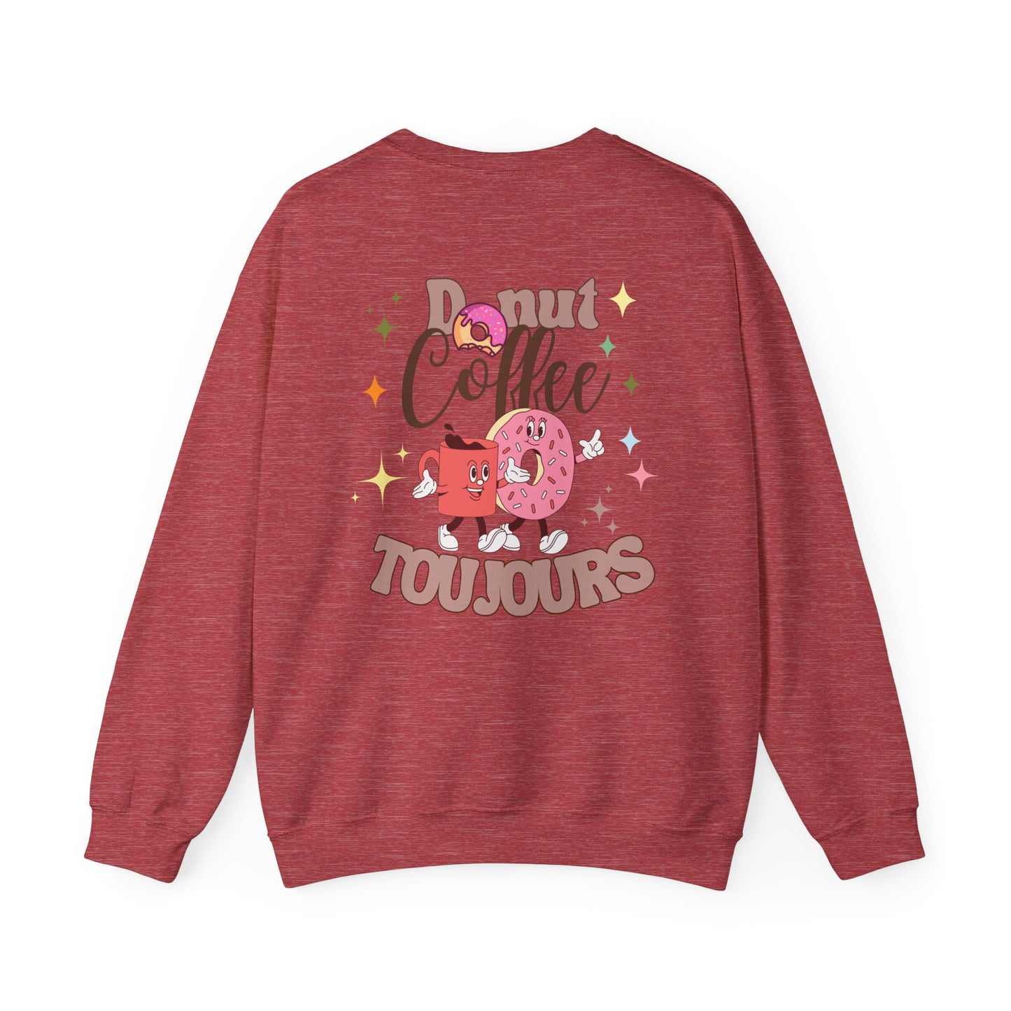 Donut and Coffee Unisex Sweatshirt