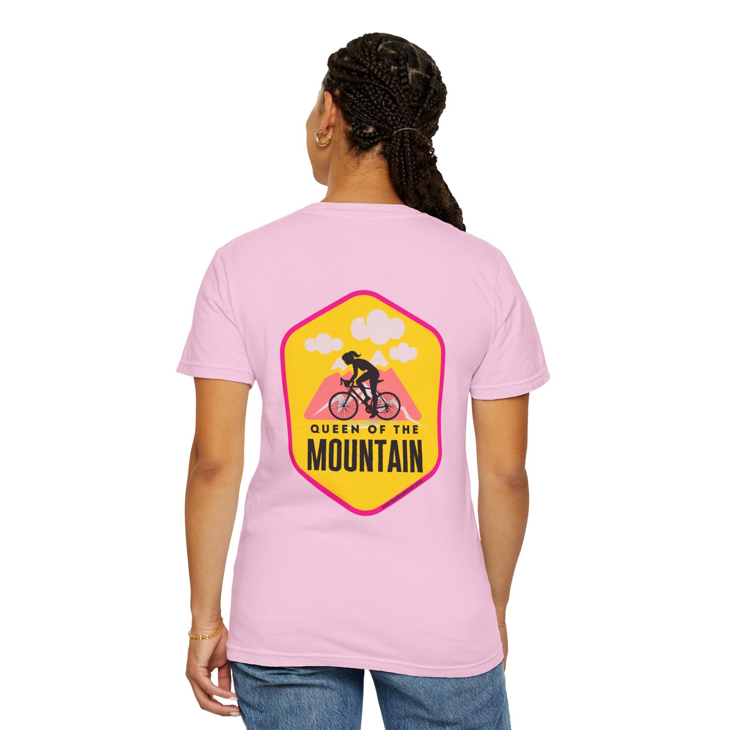 Fearless Female Cyclist Tee Unisex Garment-Dyed T-shirt