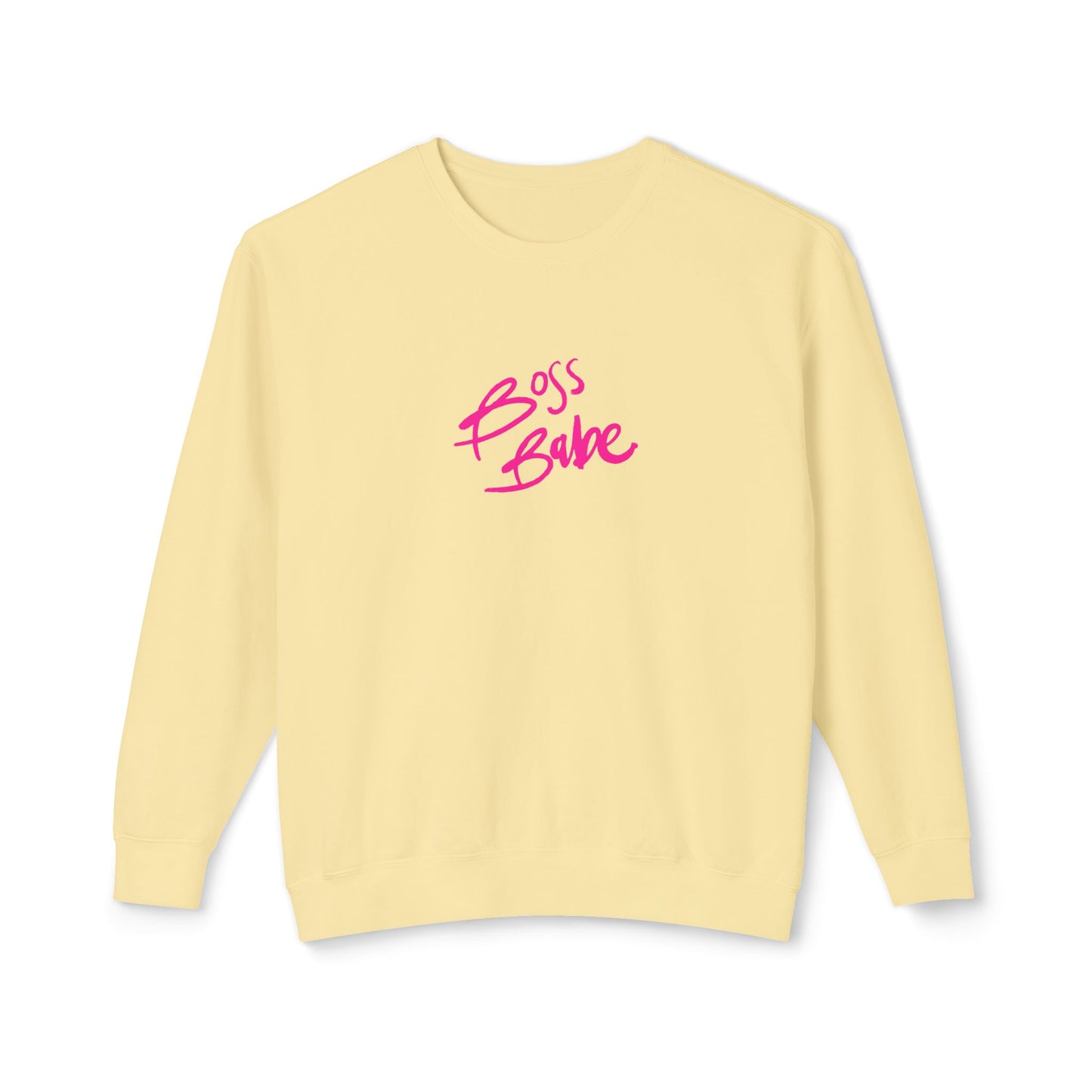 Boss Babe Lightweight Crewneck Sweatshirt