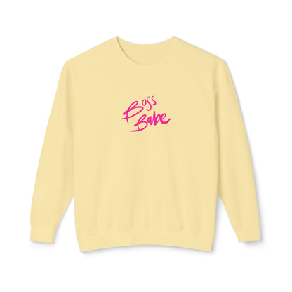 Boss Babe Lightweight Crewneck Sweatshirt