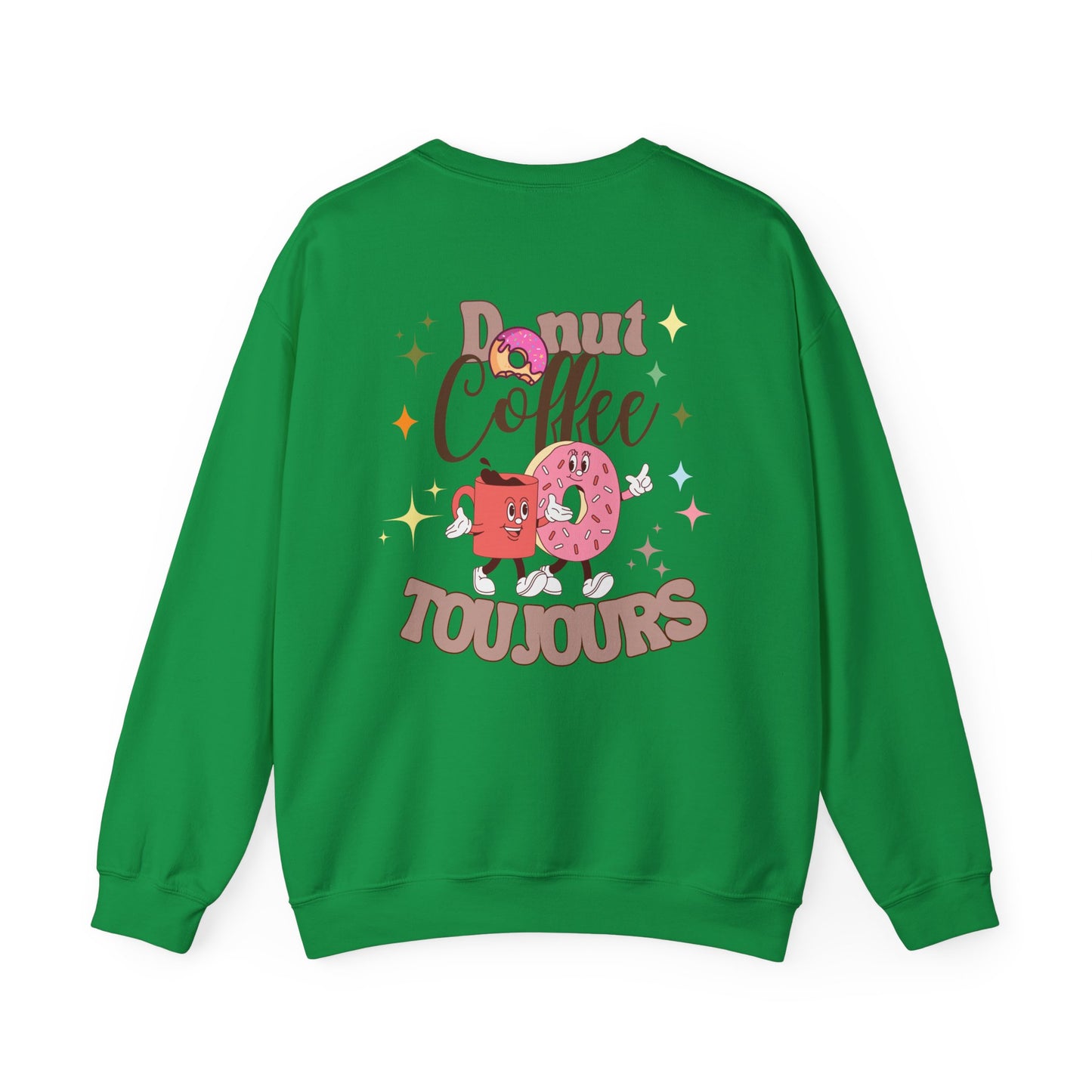 Donut and Coffee Unisex Sweatshirt