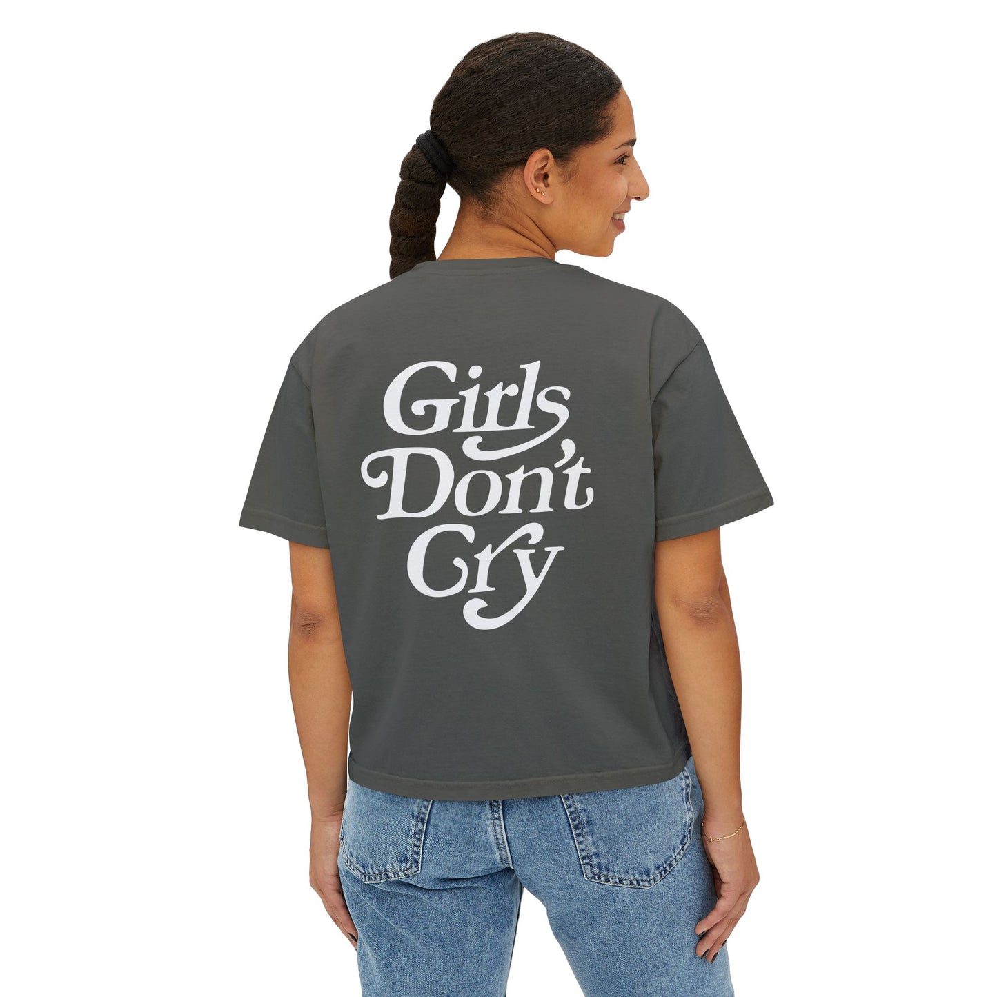 Boxy Tee Girls Don't Cry T-Shirt