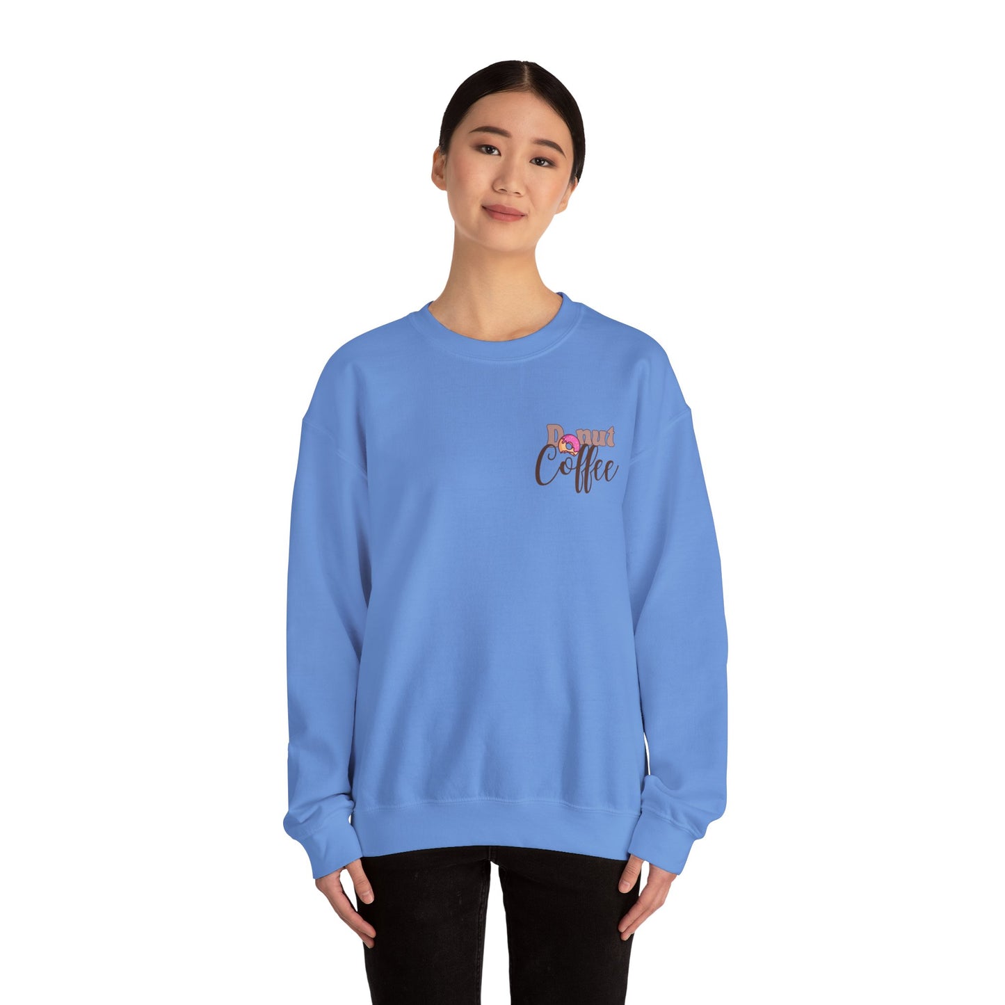 Donut and Coffee Unisex Sweatshirt