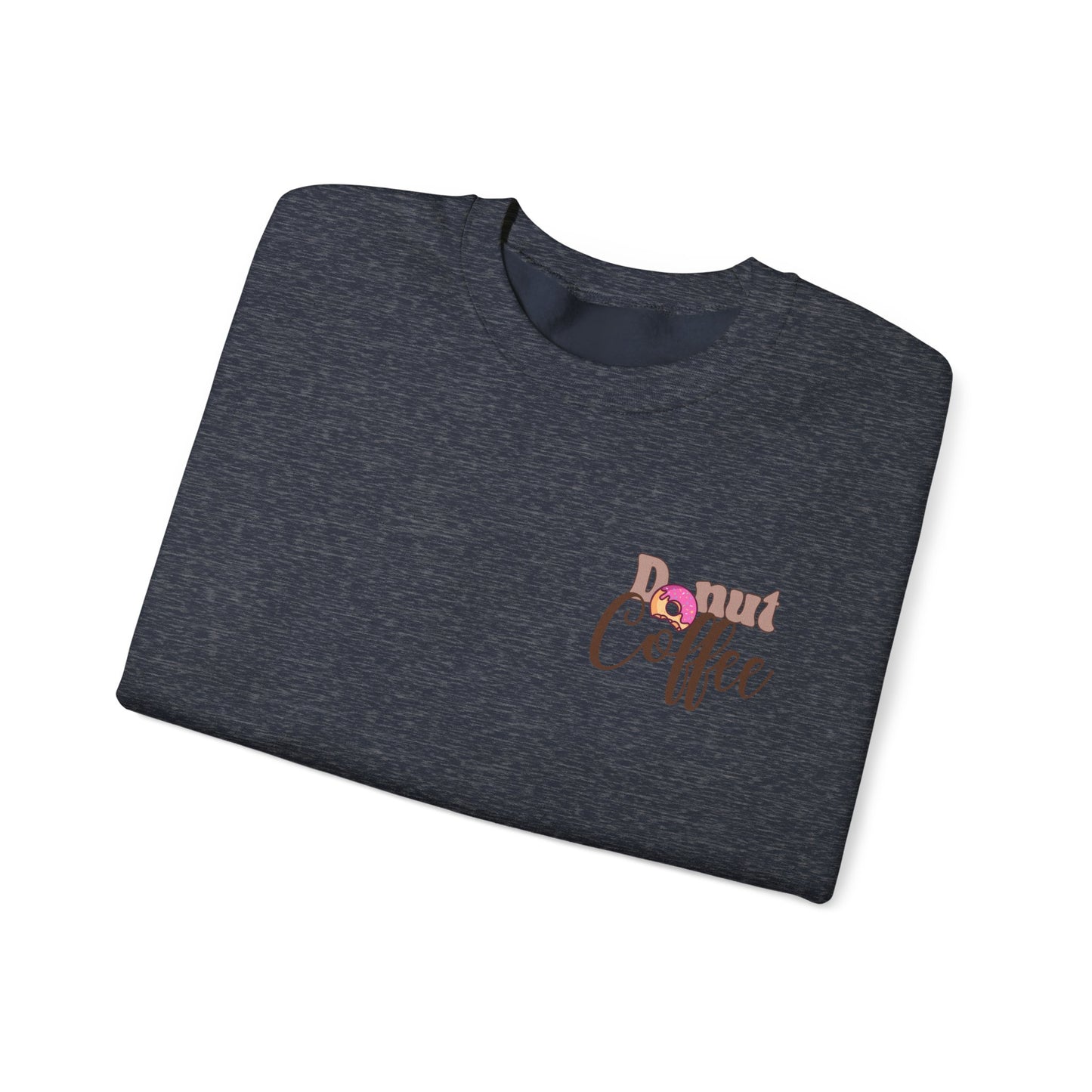 Donut and Coffee Unisex Sweatshirt