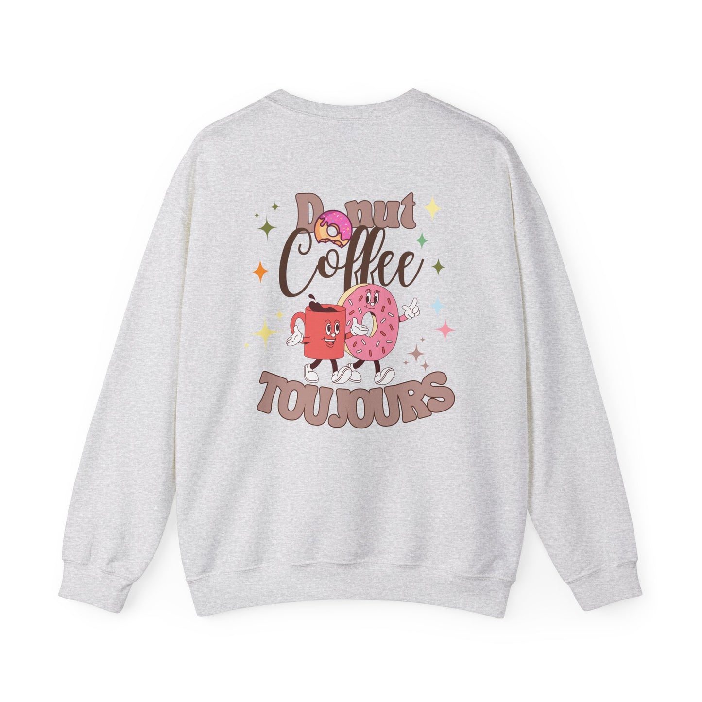 Donut and Coffee Unisex Sweatshirt