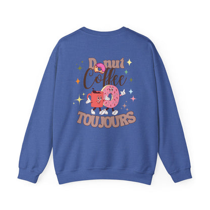 Donut and Coffee Unisex Sweatshirt