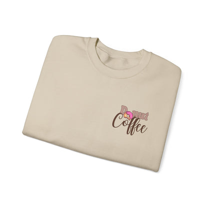 Donut and Coffee Unisex Sweatshirt