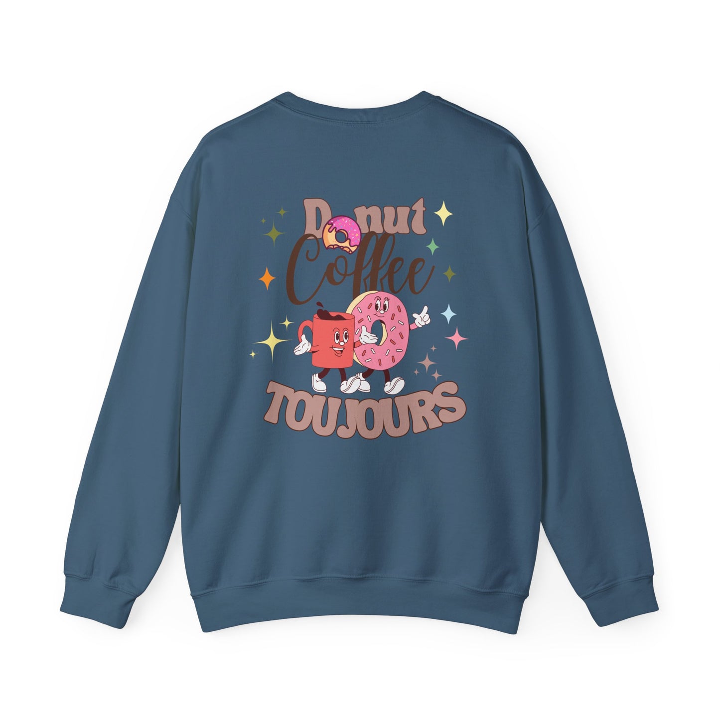 Donut and Coffee Unisex Sweatshirt