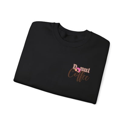 Donut and Coffee Unisex Sweatshirt