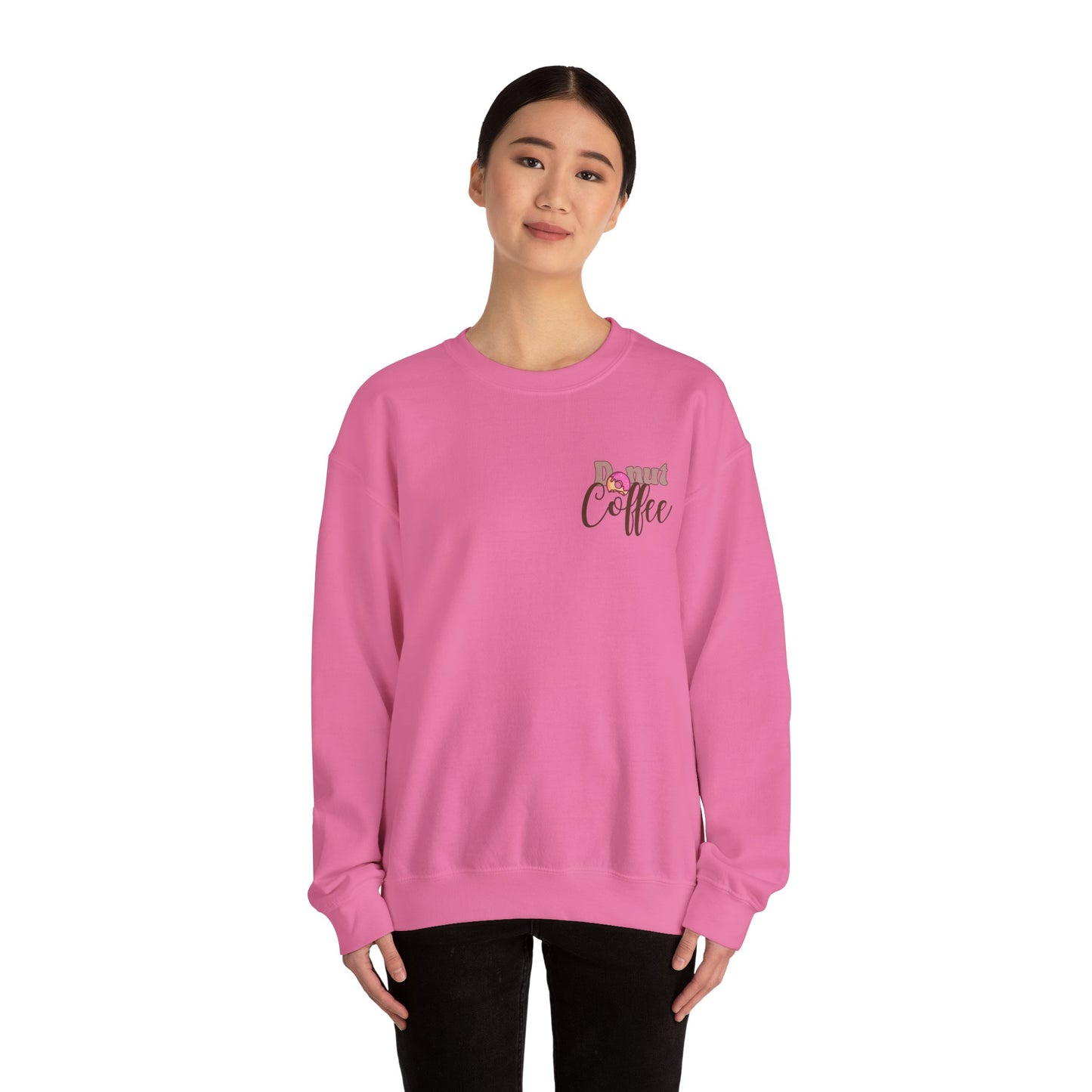 Donut and Coffee Unisex Sweatshirt