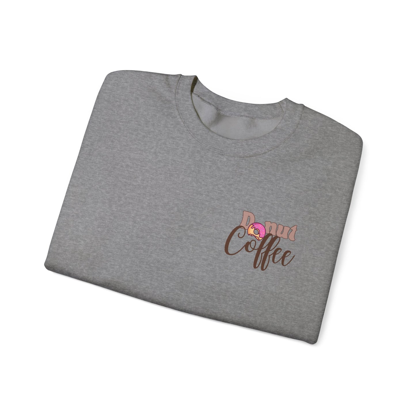 Donut and Coffee Unisex Sweatshirt