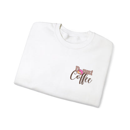 Donut and Coffee Unisex Sweatshirt