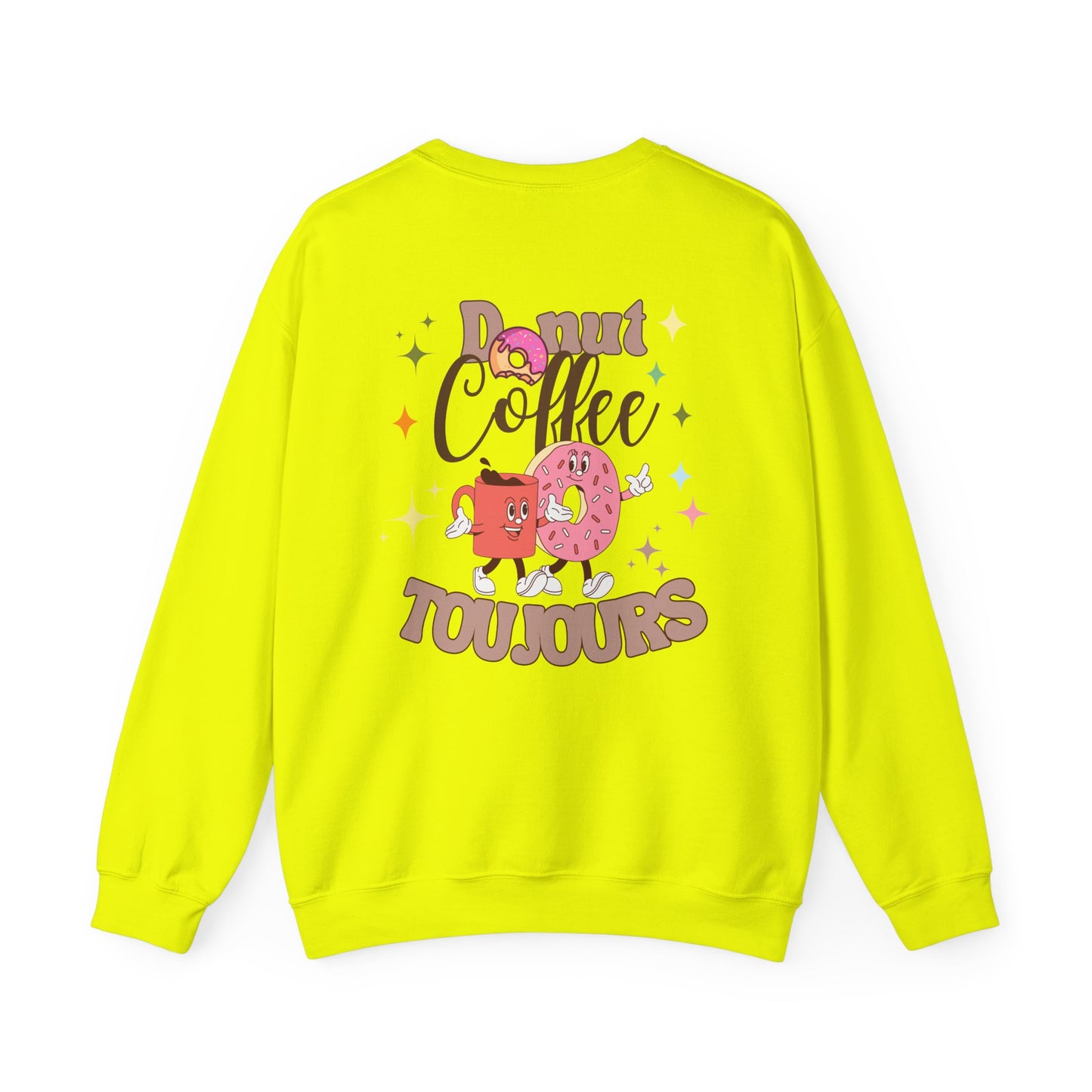 Donut and Coffee Unisex Sweatshirt