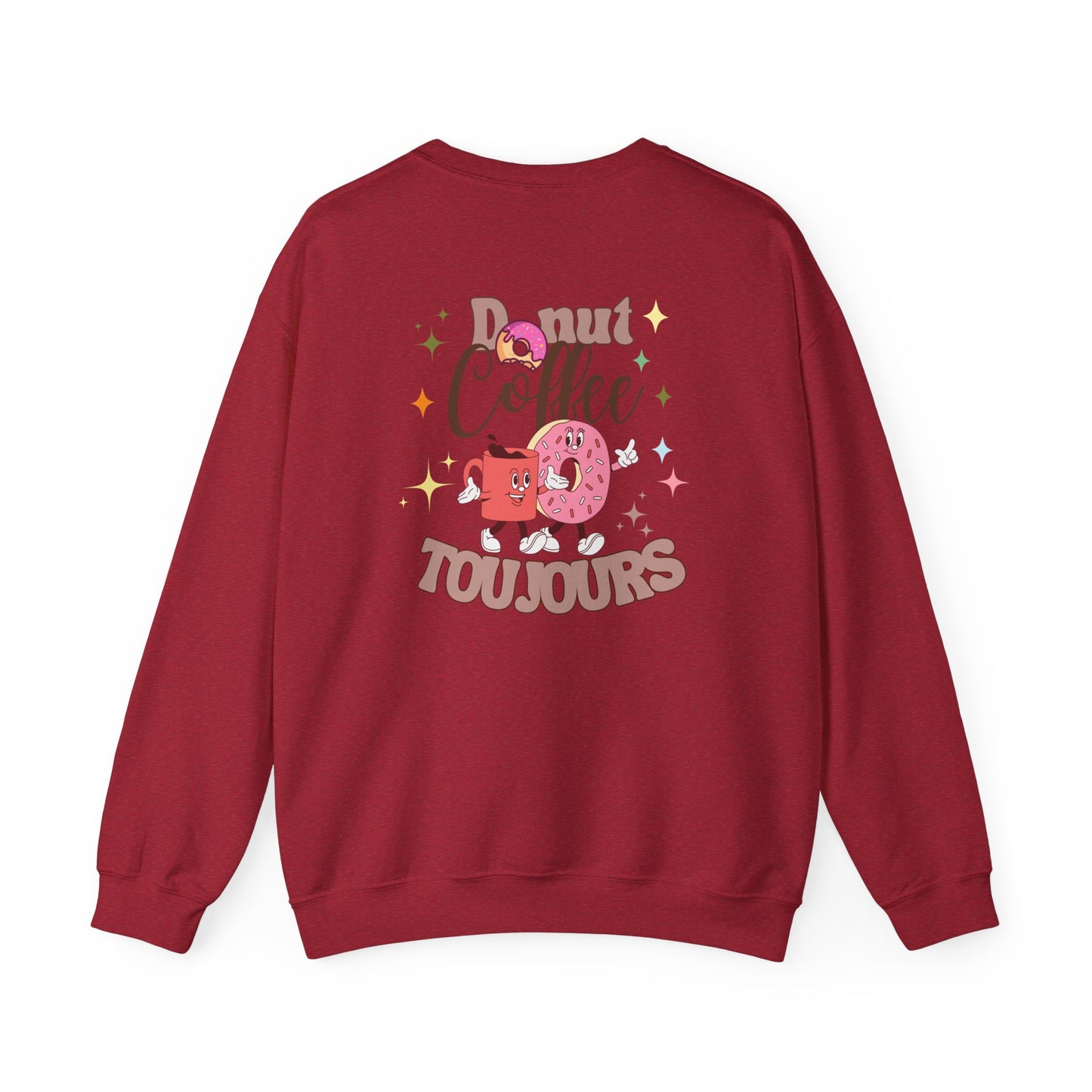 Donut and Coffee Unisex Sweatshirt