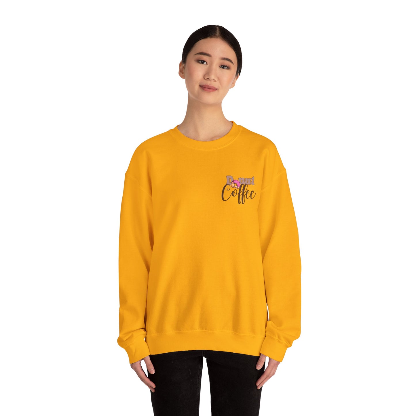 Donut and Coffee Unisex Sweatshirt