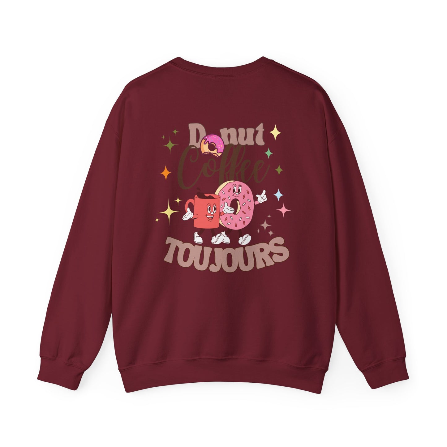 Donut and Coffee Unisex Sweatshirt