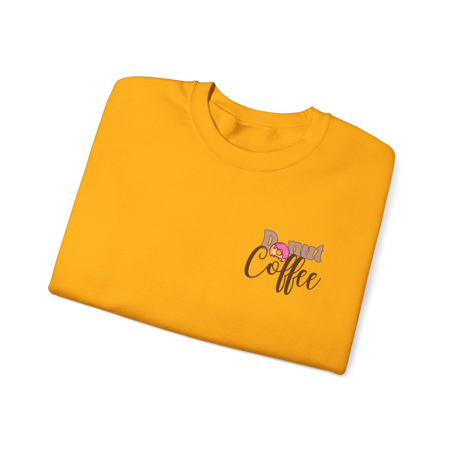 Donut and Coffee Unisex Sweatshirt