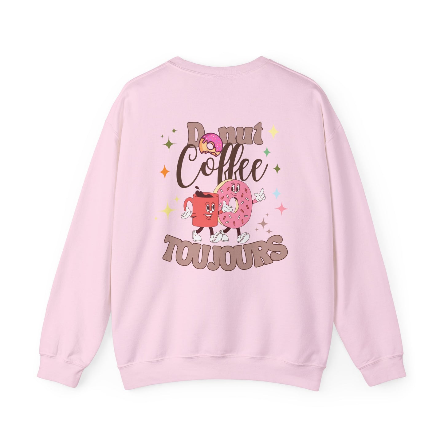 Donut and Coffee Unisex Sweatshirt