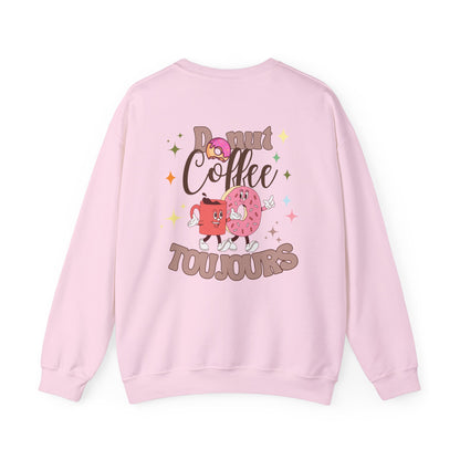 Donut and Coffee Unisex Sweatshirt