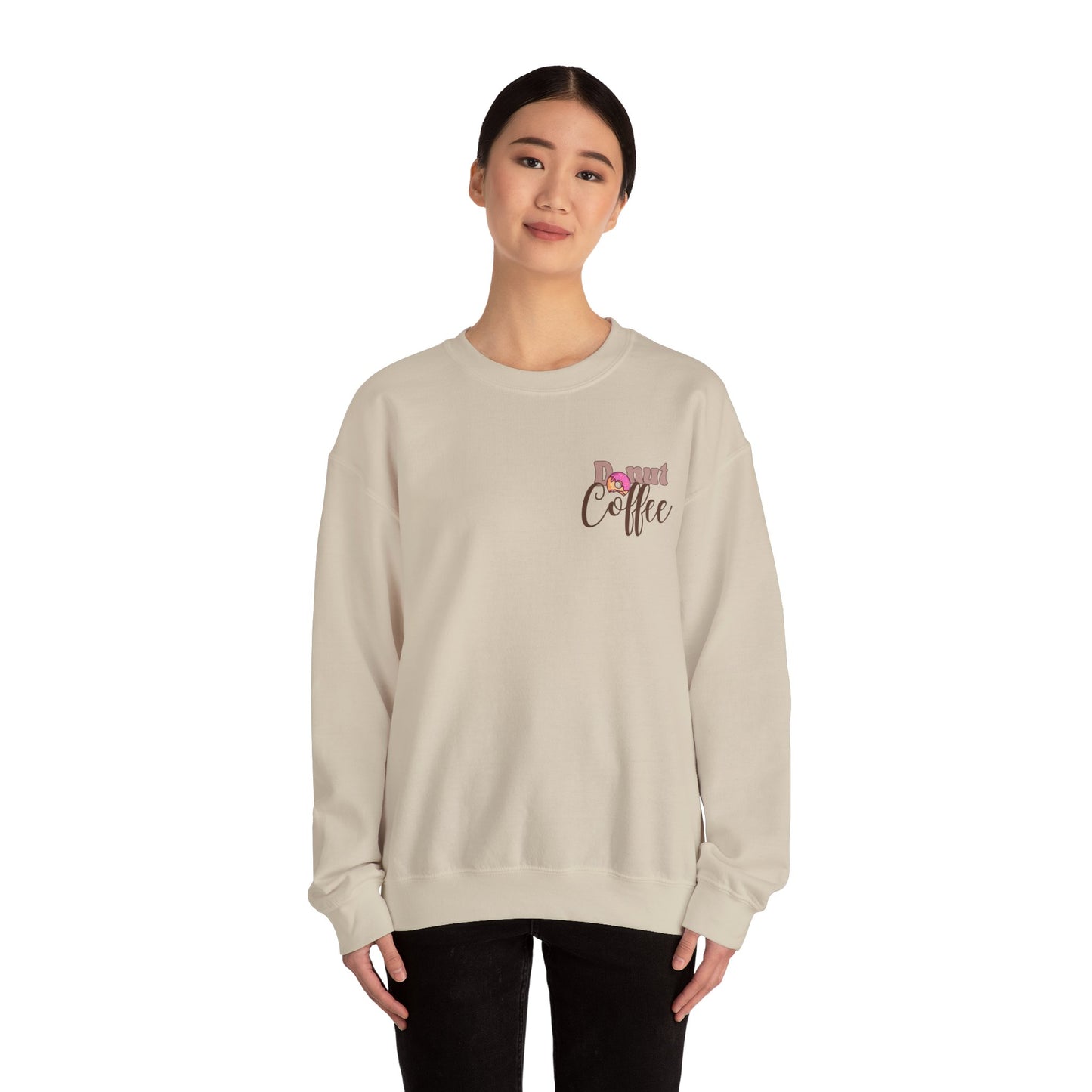 Donut and Coffee Unisex Sweatshirt