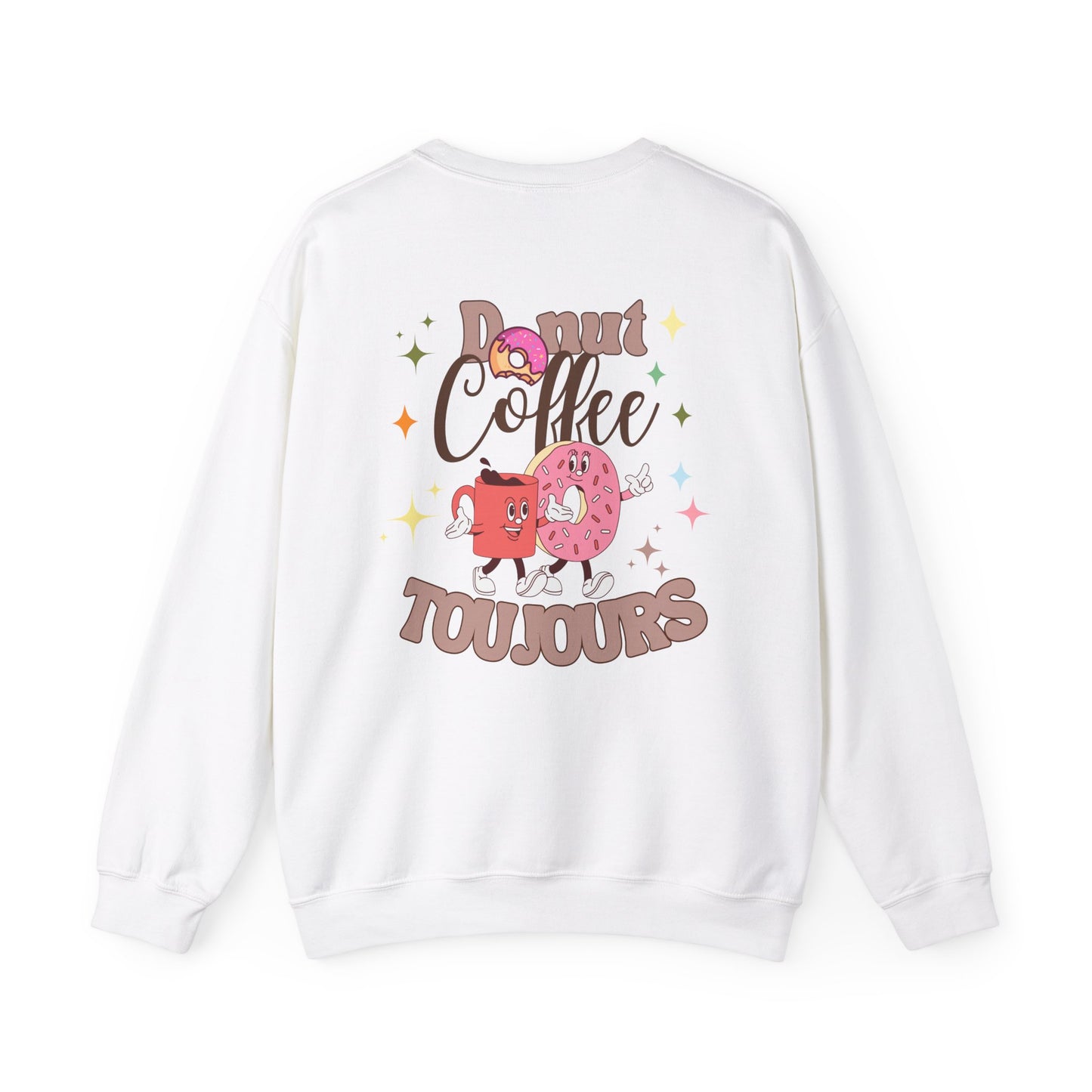 Donut and Coffee Unisex Sweatshirt