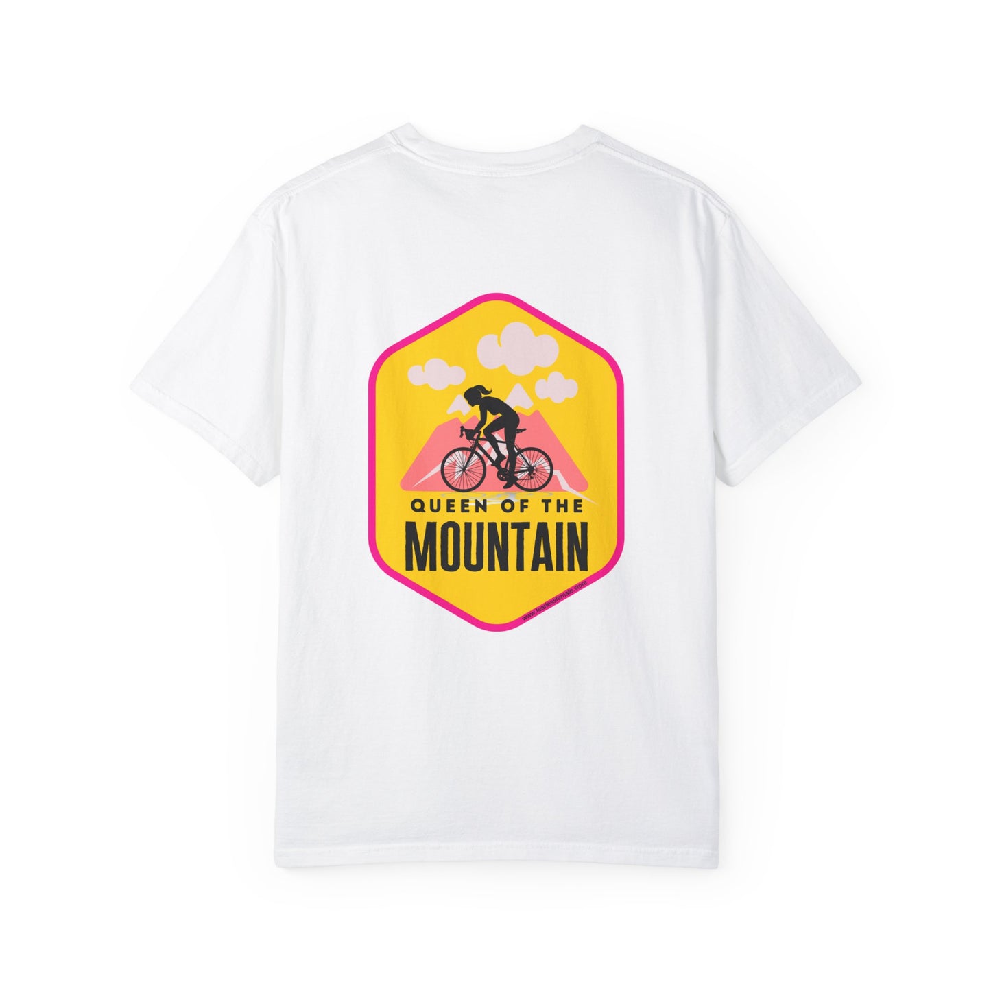 Fearless Female Cyclist Tee Unisex Garment-Dyed T-shirt