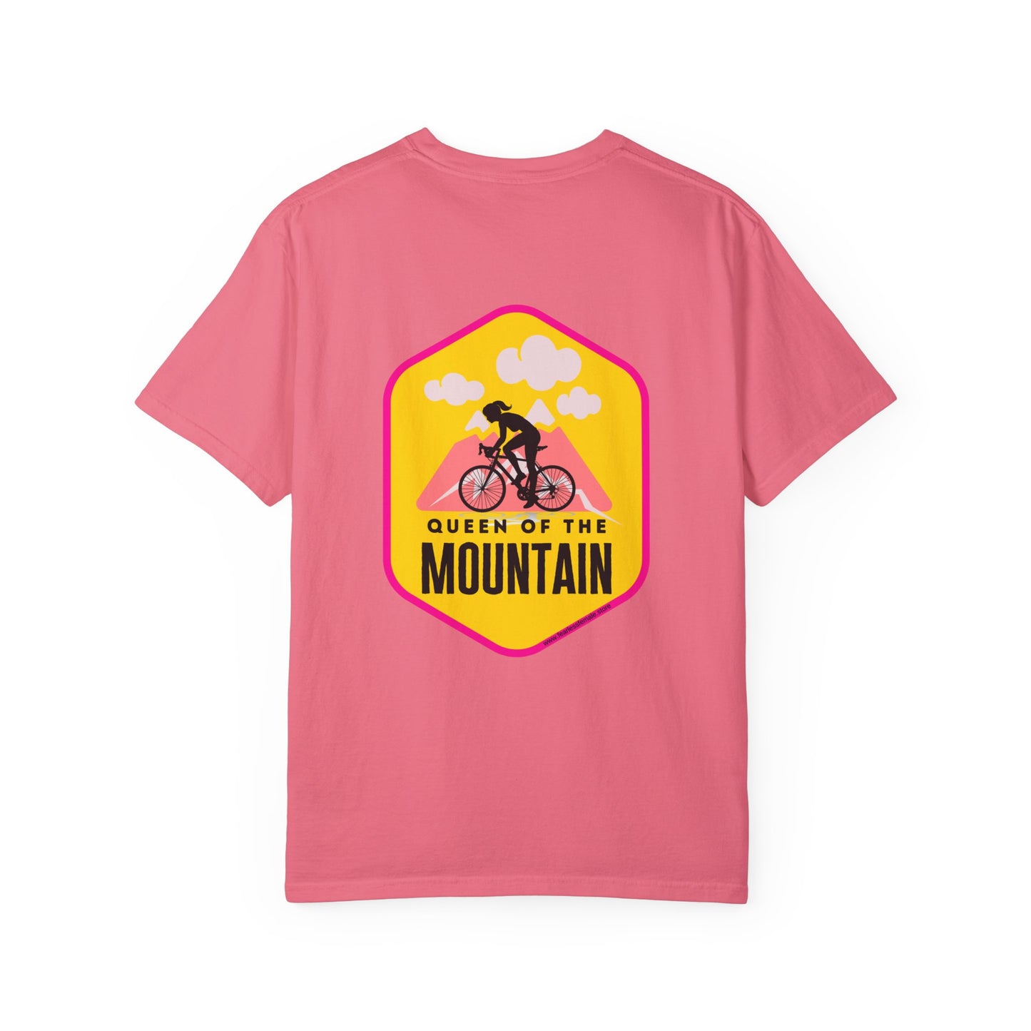 Fearless Female Cyclist Tee Unisex Garment-Dyed T-shirt