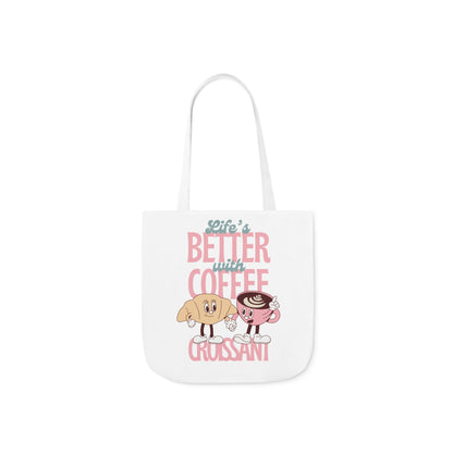 Coffee and Croissants Tote Bag