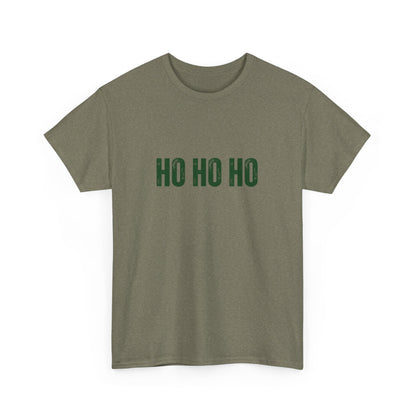 Holiday Tee - Ho Ho Ho, Unisex Heavy Cotton T-shirt