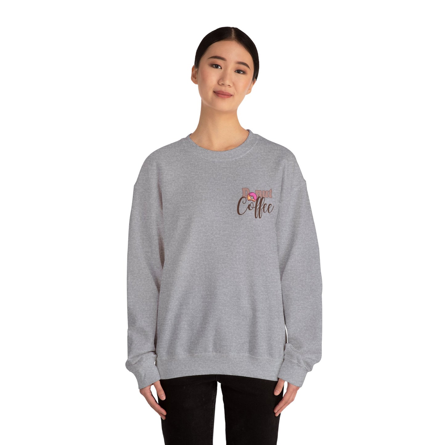 Donut and Coffee Unisex Sweatshirt