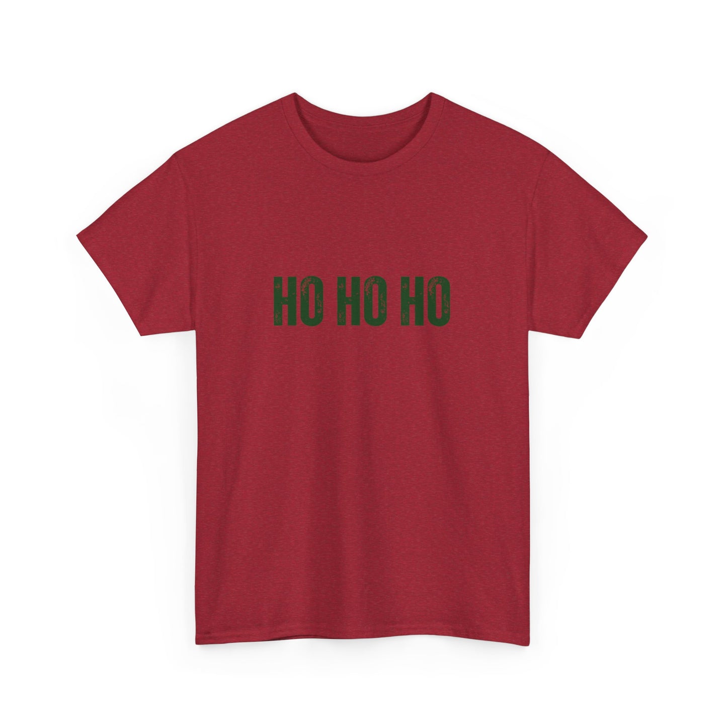 Holiday Tee - Ho Ho Ho, Unisex Heavy Cotton T-shirt