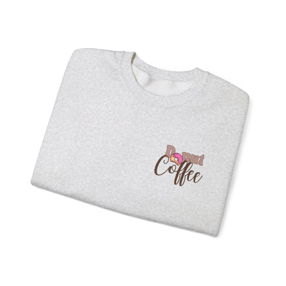 Donut and Coffee Unisex Sweatshirt