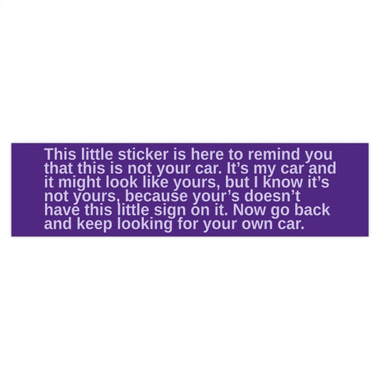 Bumper Stickers