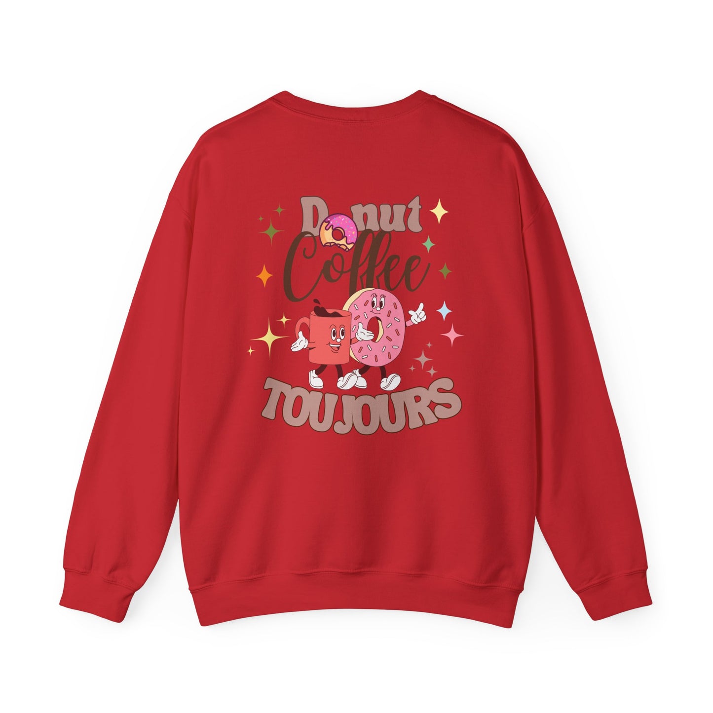 Donut and Coffee Unisex Sweatshirt