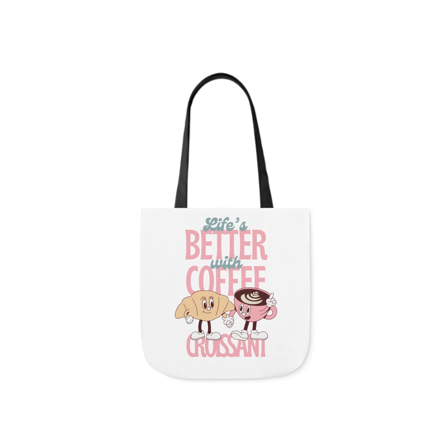 Coffee and Croissants Tote Bag