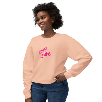 Boss Babe Lightweight Crewneck Sweatshirt