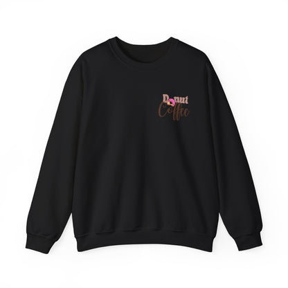 Donut and Coffee Unisex Sweatshirt