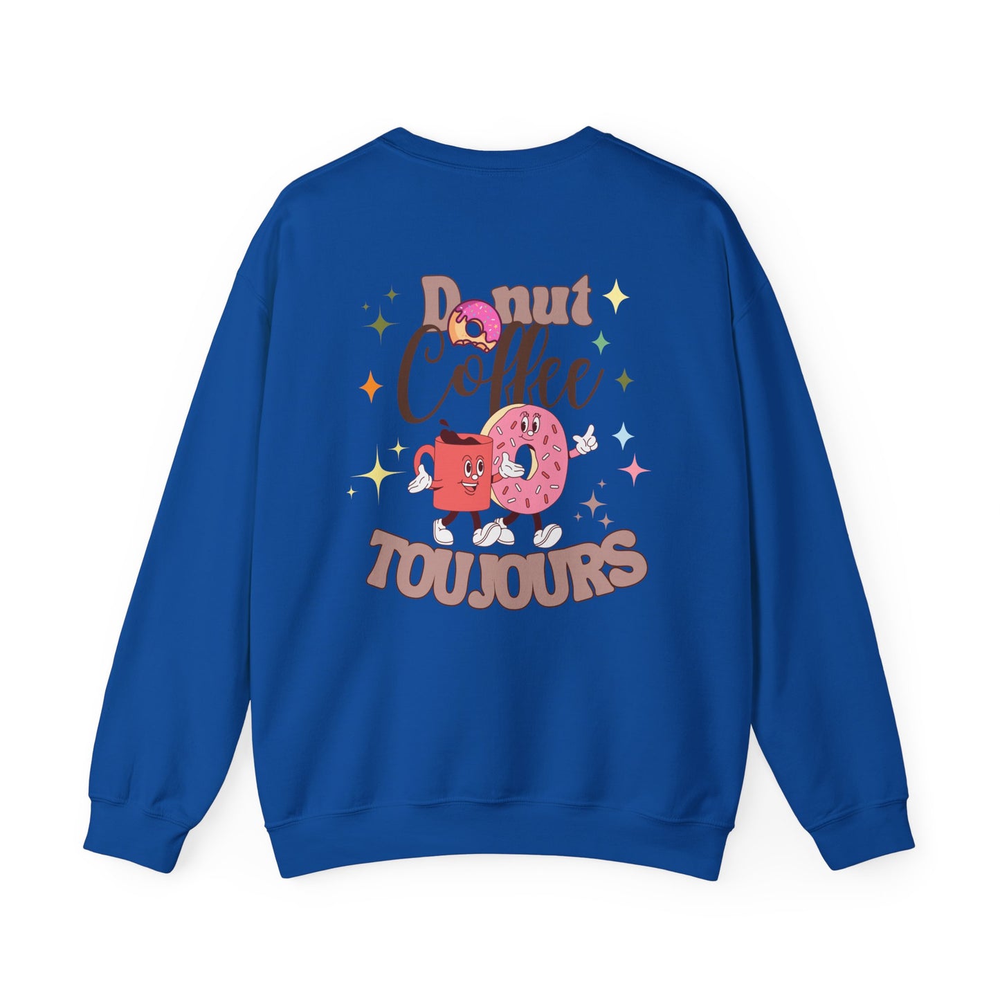 Donut and Coffee Unisex Sweatshirt